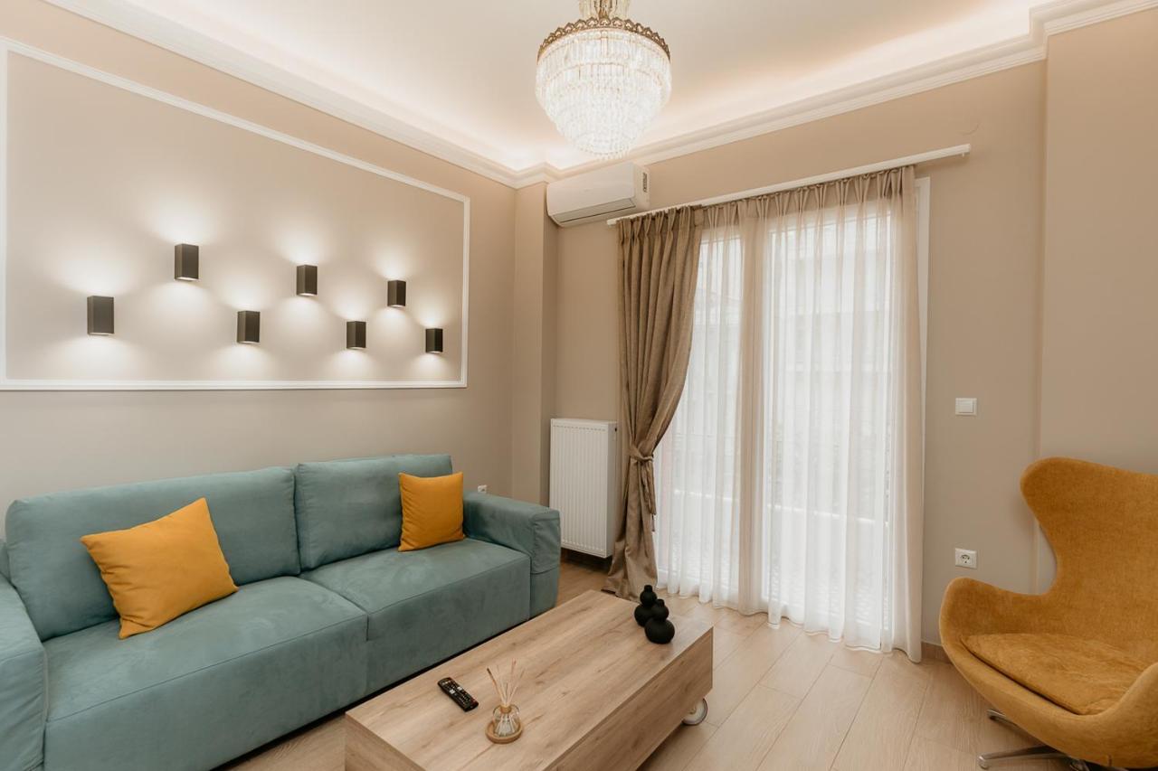 Satus Finem Egnatia'S Luxury Apartment Tesalonika Bagian luar foto