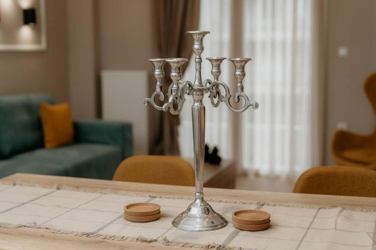 Satus Finem Egnatia'S Luxury Apartment Tesalonika Bagian luar foto