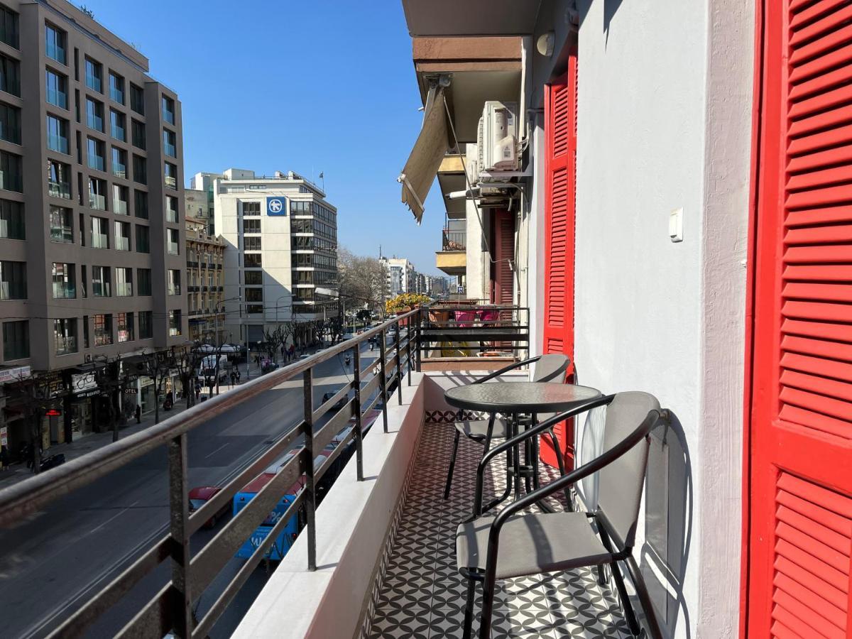 Satus Finem Egnatia'S Luxury Apartment Tesalonika Bagian luar foto